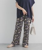 【アーバンリサーチ ドアーズ/URBAN RESEARCH DOORS】の『WEB/一部店舗限定カラー』フラワープリントイージーパンツ 大人の最旬トレンドファッション＆コーディネート founy(ファウニー) ファッション Fashion レディースファッション Fashion for Women パンツ Pants & Trousers ストレート Straight, Straight Cut ロング Long, Long-Length S/S・春夏 SS, Spring/Summer, Warm Season 夏 Summer エレガント 上品 Elegant 2026年 2026 2026春夏・S/S Spring/Summer 2026 SS26 thumbnail ブラウン系その他|ID: prp329100004987973 ipo3291000000037366968