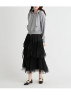 【セルフォード/CELFORD】の【洗える】ランダムチュールプリーツスカート 大人の最旬トレンドファッション＆コーディネート founy(ファウニー) ファッション Fashion レディースファッション Fashion for Women スカート Skirts プリーツスカート / 上品フェミニンスタイル Pleated Skirts おすすめ Recommended / Our Picks アシンメトリー Asymmetrical Style ウェーブ Wavy Pattern オケージョン Occasion Wear シンプル Simple, Minimal ストレート Straight, Straight Cut スマート Smart, Elegant チュール Tulip, Tulip Motif ティアード Tiered, Tiered Style プリーツ Pleats, Pleated エレガント 上品 Elegant 洗える Machine Washable thumbnail BLK[009]|ID: prp329100004987980 ipo3291000000037367014