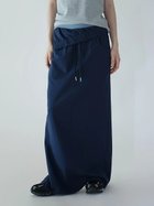 【ラシュッド/LASUD】のTURNED WAIST SWEAT SKIRT 大人の最旬トレンドファッション＆コーディネート founy(ファウニー) ファッション Fashion レディースファッション Fashion for Women スカート Skirts おすすめ Recommended / Our Picks コンパクト Compact, Small Size シンプル Simple, Minimal スウェット / スエット Sweatshirt, Sweatwear スリット Slit, Slit Detail ポケット Pocket, Pocket Detail ループ Loop, Loop Knit thumbnail ネイビー|ID: prp329100004987984 ipo3291000000037367032