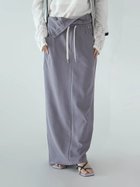 【ラシュッド/LASUD】のTURNED WAIST SWEAT SKIRT 大人の最旬トレンドファッション＆コーディネート founy(ファウニー) ファッション Fashion レディースファッション Fashion for Women スカート Skirts おすすめ Recommended / Our Picks コンパクト Compact, Small Size シンプル Simple, Minimal スウェット / スエット Sweatshirt, Sweatwear スリット Slit, Slit Detail ポケット Pocket, Pocket Detail ループ Loop, Loop Knit thumbnail グレー|ID: prp329100004987984 ipo3291000000037367033