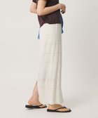 【ビューティ&ユース ユナイテッドアローズ/BEAUTY&YOUTH / UNITED ARROWS】のレースプリーツ タイトスカート ウォッシャブル 大人の最旬トレンドファッション＆コーディネート founy(ファウニー) ファッション Fashion レディースファッション Fashion for Women スカート Skirts ウォッシャブル Machine Washable 春 Spring カーディガン Cardigan, Knitwear シアー Sheer, See-Through センター Center, Center Line タイトスカート Pencil Skirt, Tight Skirt 定番 Standard, Basic Item バランス Balance, Style Balance フェミニン Feminine, Girly プリント Print, Printed Pattern プリーツ Pleats, Pleated レース Lace, Lace Fabric S/S・春夏 SS, Spring/Summer, Warm Season 夏 Summer thumbnail OFF WHITE|ID: prp329100004987985 ipo3291000000037367036
