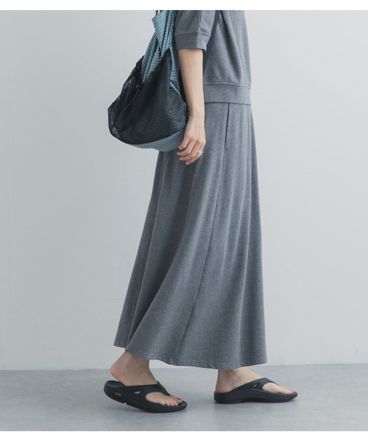 【アーバンリサーチ ドアーズ/URBAN RESEARCH DOORS】のモダールコットン裏毛イージースカート インテリア・キッズ・メンズ・レディースファッション・服の通販 founy(ファウニー) 　ファッション　Fashion　レディースファッション　Fashion for Women　スカート　Skirts　2026年　2026　2026春夏・S/S　Spring/Summer 2026 SS26　シンプル　Simple, Minimal　セットアップ　Set-Up, Coordinated Outfit　リラックス　Relax, Relaxed Fit　エレガント 上品　Elegant　夏　Summer　定番　Standard, Basic Item　S/S・春夏　SS, Spring/Summer, Warm Season　ホワイト系その他|ID: prp329100004987986 ipo3291000000037367039
