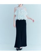 【スナイデル/SNIDEL】のシンプルマーメイドスカート 大人の最旬トレンドファッション＆コーディネート founy(ファウニー) ファッション Fashion レディースファッション Fashion for Women スカート Skirts ストレート Straight, Straight Cut スマート Smart, Elegant とろみ Fluid, Flowy Fabric 人気 Popular, Best Seller バイアス Bias, Diagonal Cut フォルム Silhouette, Form おすすめ Recommended / Our Picks エレガント 上品 Elegant thumbnail BLK[009]|ID: prp329100004987989 ipo3291000000037367057