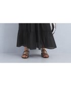 【ユナイテッドアローズ/UNITED ARROWS】のボイル ティアード ロング スカート 大人の最旬トレンドファッション＆コーディネート founy(ファウニー) ファッション Fashion レディースファッション Fashion for Women スカート Skirts ウェーブ Wavy Pattern エアリー Airy Texture 春 Spring コンパクト Compact, Small Size ティアード Tiered, Tiered Style ティアードスカート Tiered Skirt, Flounced Skirt フェミニン Feminine, Girly ロング Long, Long-Length S/S・春夏 SS, Spring/Summer, Warm Season アウトレット Outlet / Clearance おすすめ Recommended / Our Picks 夏 Summer thumbnail BLACK|ID: prp329100004988009 ipo3291000000037367165