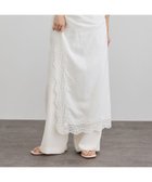 【サロン アダム エ ロペ/SALON adam et rope'】のリトリートレーススカート 大人の最旬トレンドファッション＆コーディネート founy(ファウニー) ファッション Fashion レディースファッション Fashion for Women スカート Skirts シンプル Simple, Minimal デニム Denim, Jeans Material なめらか Smooth, Silky Texture フィット Fit, Slim Fit ポケット Pocket, Pocket Detail ラップ Wrap, Wrap Design ループ Loop, Loop Knit レース Lace, Lace Fabric おすすめ Recommended / Our Picks thumbnail オフホワイト(15)|ID: prp329100004988014 ipo3291000000037367183