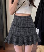 【ミニミニストア/miniministore】のミニティアードスカートギンガムチェック柄 大人の最旬トレンドファッション＆コーディネート founy(ファウニー) ファッション Fashion レディースファッション Fashion for Women スカート Skirts ティアードスカート Tiered Skirts インナー Innerwear 春 Spring ガーリー Girly, Feminine Style ギンガム Gingham, Gingham Fabric クラシカル Classical, Vintage-Inspired ショート Short, Short Length チェック Check, Plaid, Tartan トレンド Trend, Trending Now フリル Frill, Ruffle フレア Flare, Flared ミニスカート Mini Skirt, Short Skirt ロング Long, Long-Length A/W・秋冬 Autumn/Winter S/S・春夏 SS, Spring/Summer, Warm Season 夏 Summer thumbnail ブラック*グレー|ID: prp329100004988024 ipo3291000000037367212