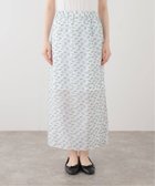 【スローブ イエナ/SLOBE IENA】のフラワージャガードスカート 大人の最旬トレンドファッション＆コーディネート founy(ファウニー) ファッション Fashion レディースファッション Fashion for Women スカート Skirts 2026年 2026 2026春夏・S/S Spring/Summer 2026 SS26 サンダル Sandals, Summer Shoes ジャカード／ジャガード Jacquard, Woven Pattern スリット Slit, Slit Detail バランス Balance, Style Balance thumbnail ホワイト|ID: prp329100004988032 ipo3291000000037367251