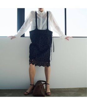 【ヴェルメイユ パー イエナ/VERMEIL par iena】のCutwork Lace Midi スカート 大人の最旬トレンドファッション＆コーディネート founy(ファウニー) ファッション Fashion レディースファッション Fashion for Women スカート Skirts おすすめ Recommended / Our Picks シンプル Simple, Minimal スマート Smart, Elegant バランス Balance, Style Balance ミックス Mix, Mixed Style レース Lace, Lace Fabric エレガント 上品 Elegant |ID:prp329100004988033