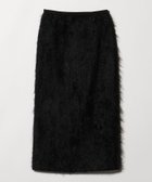 【ユナイテッドアローズ/UNITED ARROWS】のフリンジ タイトスカート 大人の最旬トレンドファッション＆コーディネート founy(ファウニー) ファッション Fashion レディースファッション Fashion for Women スカート Skirts カットジャガード Cut Jacquard キュプラ Cupro, Eco Fabric ジャケット Jacket, Outerwear セットアップ Set-Up, Coordinated Outfit タイトスカート Pencil Skirt, Tight Skirt フリンジ Fringe, Tassel エレガント 上品 Elegant thumbnail BLACK|ID: prp329100004988035 ipo3291000000037367259