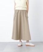 【ナチュラル ビューティー ベーシック/NATURAL BEAUTY BASIC】のワークディテールフレアスカート 大人の最旬トレンドファッション＆コーディネート founy(ファウニー) ファッション Fashion レディースファッション Fashion for Women スカート Skirts Aライン・フレアスカート A-Line & Flared Skirts スニーカー Sneakers, Trainers バランス Balance, Style Balance フレア Flare, Flared thumbnail ベージュ|ID: prp329100004988041 ipo3291000000037367278
