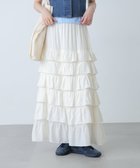 【フリーズマート/FREE'S MART】のフリルティアードナロースカート 大人の最旬トレンドファッション＆コーディネート founy(ファウニー) ファッション Fashion レディースファッション Fashion for Women スカート Skirts クロップド Cropped, Short Length コンパクト Compact, Small Size トレンド Trend, Trending Now ドット Polka Dot, Dot Pattern フリル Frill, Ruffle ルーズ Loose, Oversized ワッシャー Washer, Crinkled Finish 無地 Plain, Solid Color thumbnail オフ|ID: prp329100004988045 ipo3291000000037367291