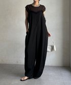 【ドゥドゥ/DouDou】の【WEB限定】レースサロペット 大人の最旬トレンドファッション＆コーディネート founy(ファウニー) ファッション Fashion レディースファッション Fashion for Women ワンピース Dresses サロペット&オールインワン Dungarees & Jumpsuit Styles サロペット Overalls, Salopette スマート Smart, Elegant バランス Balance, Style Balance ポケット Pocket, Pocket Detail ラップ Wrap, Wrap Design レース Lace, Lace Fabric S/S・春夏 SS, Spring/Summer, Warm Season 再入荷 Restock / Back in Stock 夏 Summer エレガント 上品 Elegant 2026年 2026 2026春夏・S/S Spring/Summer 2026 SS26 thumbnail ブラック|ID: prp329100004988052 ipo3291000000037367316