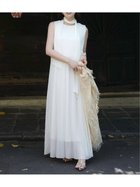 【アニュアンス/anuans】のランダムプリーツシアーロングワンピース 大人の最旬トレンドファッション＆コーディネート founy(ファウニー) ファッション Fashion レディースファッション Fashion for Women ワンピース Dresses エアリー Airy Texture シンプル Simple, Minimal スカーフ Scarf, Neckwear プリーツ Pleats, Pleated ランダム Random, Irregular リゾート Resort, Vacation Style リボン Ribbon, Bow リラックス Relax, Relaxed Fit おすすめ Recommended / Our Picks thumbnail ECRU|ID: prp329100004988056 ipo3291000000037367331