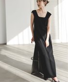 【ノーブル / スピック&スパン/NOBLE / Spick & Span】の《追加》【洗える】コンフォートジャージー2WAYワンピース2 大人の最旬トレンドファッション＆コーディネート founy(ファウニー) ファッション Fashion レディースファッション Fashion for Women ワンピース Dresses インナー Innerwear エレガント 上品 Elegant 洗える Machine Washable シンプル Simple, Minimal ジャケット Jacket, Outerwear スリーブ Sleeve, Long Sleeve / Short Sleeve バランス Balance, Style Balance フレンチ French, French Style thumbnail ブラック|ID: prp329100004988060 ipo3291000000037367340