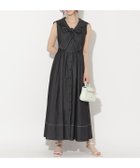 【ウィルセレクション/WILLSELECTION】のセーラーカラーノースリーブシャツワンピース 大人の最旬トレンドファッション＆コーディネート founy(ファウニー) ファッション Fashion レディースファッション Fashion for Women ワンピース Dresses シャツワンピース / 1枚で着映えコーデ Shirt Dresses デニム Denim, Jeans Material ノースリーブ Sleeveless, No-Sleeve バランス Balance, Style Balance フロント Front, Front Design レース Lace, Lace Fabric ロング Long, Long-Length 切替 Switching, Contrast Panel 夏 Summer 春 Spring S/S・春夏 SS, Spring/Summer, Warm Season thumbnail ブラック|ID: prp329100004988071 ipo3291000000037367401