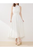 【リエンダ/rienda】の【AKB48 伊藤百花さん着用アイテム】【女神ワンピース】ホルターネックギャザーフレアワンピース 大人の最旬トレンドファッション＆コーディネート founy(ファウニー) ファッション Fashion レディースファッション Fashion for Women ワンピース Dresses おすすめ Recommended / Our Picks カーディガン Cardigan, Knitwear ギャザー Gathered, Ruffled トレンド Trend, Trending Now バランス Balance, Style Balance フレア Flare, Flared フロント Front, Front Design 再入荷 Restock / Back in Stock thumbnail IVOY3|ID: prp329100004988076 ipo3291000000037367423