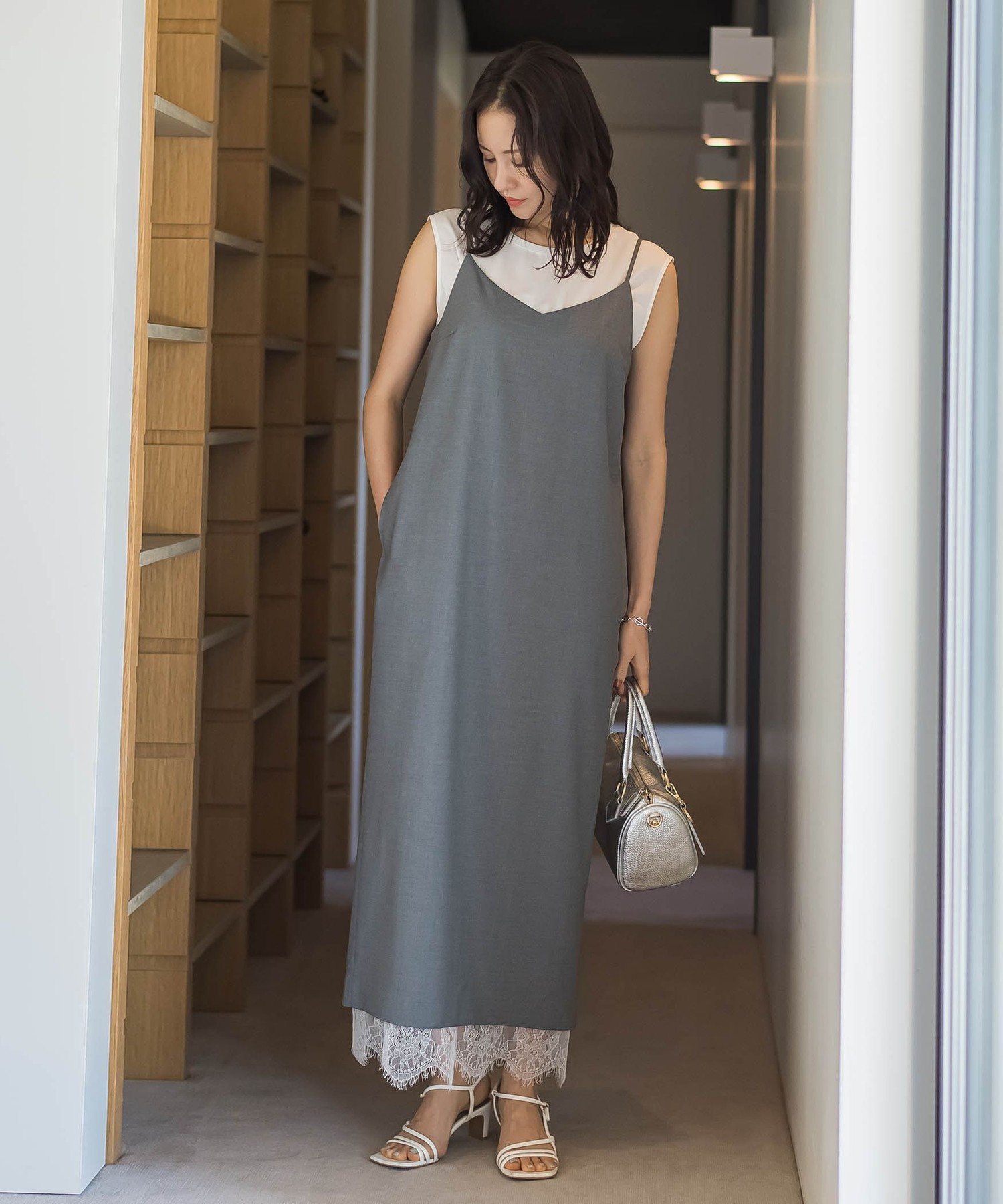 【ロートレ アモン/LAUTRE AMONT】のエディター東原妙子*LAUTREAMONT/レースワンピース 大人の最旬トレンドファッション＆コーディネート founy(ファウニー) 　ファッション　Fashion　レディースファッション　Fashion for Women　ワンピース　Dresses　春　Spring　キャミソール　Camisole, Spaghetti Strap Top　トレンド　Trend, Trending Now　フィット　Fit, Slim Fit　レース　Lace, Lace Fabric　S/S・春夏　SS, Spring/Summer, Warm Season　夏　Summer　エレガント 上品　Elegant　ビジネス 仕事 通勤　Business / Work / Commuting　2026年　2026　2026春夏・S/S　Spring/Summer 2026 SS26　 other-1|ID: prp329100004988078 ipo3291000000037367434