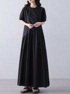 【ドゥーベル/Doux Belle】のフレアリラックスワンピース フレア ロング 大人の最旬トレンドファッション＆コーディネート founy(ファウニー) ファッション Fashion レディースファッション Fashion for Women ワンピース Dresses フレア Flare, Flared ロング Long, Long-Length 夏 Summer 春 Spring thumbnail ブラック|ID: prp329100004988084 ipo3291000000037367588