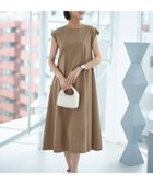 【ネミカ/NEMIKA】のノースリーブフレアワンピース【NEMIKA】 大人の最旬トレンドファッション＆コーディネート founy(ファウニー) ファッション Fashion レディースファッション Fashion for Women ワンピース Dresses アクセサリー Fashion Accessories ウォッシャブル Machine Washable カッティング Cutting Detail シンプル Simple, Minimal ジャケット Jacket, Outerwear ポケット Pocket, Pocket Detail エレガント 上品 Elegant ビジネス 仕事 通勤 Business / Work / Commuting thumbnail キャメル系|ID: prp329100004988093 ipo3291000000037367640