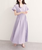 【ナチュラルクチュール/natural couture】の【sherbet line】接触冷感カシュクールフリル袖ワンピース 大人の最旬トレンドファッション＆コーディネート founy(ファウニー) ファッション Fashion レディースファッション Fashion for Women ワンピース Dresses アクセサリー Fashion Accessories インナー Innerwear エレガント 上品 Elegant カーディガン Cardigan, Knitwear サンダル Sandals, Summer Shoes シンプル Simple, Minimal ジャケット Jacket, Outerwear スニーカー Sneakers, Trainers デコルテ Décolleté, Neckline フィット Fit, Slim Fit フリル Frill, Ruffle ペチコート Petticoat, Underskirt ポケット Pocket, Pocket Detail リラックス Relax, Relaxed Fit 再入荷 Restock / Back in Stock おすすめ Recommended / Our Picks 夏 Summer 2026年 2026 2026春夏・S/S Spring/Summer 2026 SS26 thumbnail ラベンダー|ID: prp329100004988096 ipo3291000000037367659