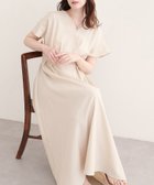 【ナチュラルクチュール/natural couture】の【sherbet line】接触冷感カシュクールフリル袖ワンピース 大人の最旬トレンドファッション＆コーディネート founy(ファウニー) ファッション Fashion レディースファッション Fashion for Women ワンピース Dresses アクセサリー Fashion Accessories インナー Innerwear エレガント 上品 Elegant カーディガン Cardigan, Knitwear サンダル Sandals, Summer Shoes シンプル Simple, Minimal ジャケット Jacket, Outerwear スニーカー Sneakers, Trainers デコルテ Décolleté, Neckline フィット Fit, Slim Fit フリル Frill, Ruffle ペチコート Petticoat, Underskirt ポケット Pocket, Pocket Detail リラックス Relax, Relaxed Fit 再入荷 Restock / Back in Stock おすすめ Recommended / Our Picks 夏 Summer 2026年 2026 2026春夏・S/S Spring/Summer 2026 SS26 thumbnail ライトベージュ|ID: prp329100004988096 ipo3291000000037367661