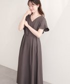 【ナチュラルクチュール/natural couture】の【sherbet line】接触冷感カシュクールフリル袖ワンピース 大人の最旬トレンドファッション＆コーディネート founy(ファウニー) ファッション Fashion レディースファッション Fashion for Women ワンピース Dresses アクセサリー Fashion Accessories インナー Innerwear エレガント 上品 Elegant カーディガン Cardigan, Knitwear サンダル Sandals, Summer Shoes シンプル Simple, Minimal ジャケット Jacket, Outerwear スニーカー Sneakers, Trainers デコルテ Décolleté, Neckline フィット Fit, Slim Fit フリル Frill, Ruffle ペチコート Petticoat, Underskirt ポケット Pocket, Pocket Detail リラックス Relax, Relaxed Fit 再入荷 Restock / Back in Stock おすすめ Recommended / Our Picks 夏 Summer 2026年 2026 2026春夏・S/S Spring/Summer 2026 SS26 thumbnail ブラウン系その他|ID: prp329100004988096 ipo3291000000037367662