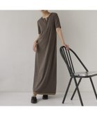 【ヘラム/hellam】の配色レイヤードカットリブワンピース 大人の最旬トレンドファッション＆コーディネート founy(ファウニー) ファッション Fashion レディースファッション Fashion for Women ワンピース Dresses thumbnail モカ|ID: prp329100004988099 ipo3291000000037367675