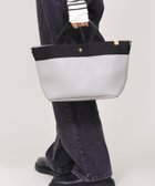【ユナイテッド ベース/UNITED BASE】の2WAY テープハンドル レザー トートバッグ 保冷ポケット付き サブバッグ 大人の最旬トレンドファッション＆コーディネート founy(ファウニー) ファッション Fashion レディースファッション Fashion for Women バッグ Bags ショルダー Shoulder, Shoulder Strap シンプル Simple, Minimal フェイクレザー Faux Leather, PU Leather ポケット Pocket, Pocket Detail エレガント 上品 Elegant 財布 Wallet, Purse thumbnail グレー|ID: prp329100004988115 ipo3291000000037367793
