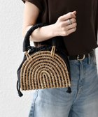 【シップス/SHIPS】のTARANGO ハーフ ラウンド カゴ バッグ 大人の最旬トレンドファッション＆コーディネート founy(ファウニー) ファッション Fashion レディースファッション Fashion for Women バッグ Bags シンプル Simple, Minimal ジュート Jute, Natural Fiber 透かし Cut-Out, Lacework デニム Denim, Jeans Material ハーフ Half, Half-Length ライニング Inner Lining, Inner Fabric, Lined ラウンド Round, Round Neck 夏 Summer 2026年 2026 2026春夏・S/S Spring/Summer 2026 SS26 thumbnail ブラック|ID: prp329100004988124 ipo3291000000037367851