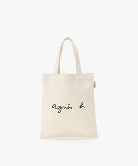 【アニエスベー ファム/agnes b. FEMME】のWEBスペシャル ロゴ コットン ハンドバッグ Paulette YAS18-02 大人の最旬トレンドファッション＆コーディネート founy(ファウニー) ファッション Fashion レディースファッション Fashion for Women おすすめ Recommended / Our Picks ギフト プレゼント Gift / Present コンパクト Compact, Small Size シンプル Simple, Minimal スペシャル Special, Limited Edition プリント Print, Printed Pattern |ID:prp329100004988131