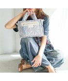 【ベイフロー/BAYFLOW】の500mlペットボトルが入る キルトパッファースクエアショルダー ライトグレー12|ID: prp329100004988137 ipo3291000000037367925