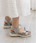 【ランダ/RANDA】のリボンスポーツサンダル 大人の最旬トレンドファッション＆コーディネート founy(ファウニー) ファッション Fashion レディースファッション Fashion for Women スポーツウェア Functional & Stylish Sportswear サンダル&ミュール Sandals & Mules クッション Cushion, Throw Pillow サテン Satin, Glossy Fabric サンダル Sandals, Summer Shoes スポーツ Sports, Activewear リボン Ribbon, Bow エレガント 上品 Elegant 人気 Popular, Best Seller thumbnail BLUE|ID: prp329100004988149 ipo3291000000037367988