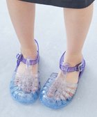 【デビロック/devirock / KIDS】のきらきら グラデーションラメ サンダル 子供服 キッズ 女の子 お祭り 夏祭り 26SS 大人の最旬トレンドファッション＆コーディネート founy(ファウニー) ファッション Fashion キッズファッション Fashion for Kids 洗える Machine Washable グラデーション Gradient, Ombre サンダル Sandals, Summer Shoes デニム Denim, Jeans Material リゾート Resort, Vacation Style 夏 Summer 2026年 2026 2026春夏・S/S Spring/Summer 2026 SS26 thumbnail 007-サックス-ブルー|ID: prp329100004988166 ipo3291000000037368112