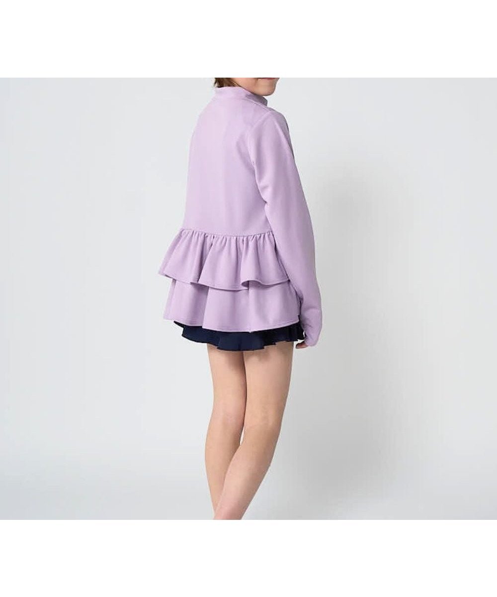 【その他のブランド/Other】のフリル切り替えラッシュガード パーカー UVカット キッズ インテリア・キッズ・メンズ・レディースファッション・服の通販 founy(ファウニー) 　ファッション　Fashion　キッズファッション　Fashion for Kids　軽量　Lightweight, Ultra Light　ショーツ　Shorts, Short Pants　デニム　Denim, Jeans Material　パーカー　Hoodie, Parka　ビーチ　Beach, Seaside　フリル　Frill, Ruffle　水着　Swimsuit, Swimwear　レギンス　Leggings, Stretch Pants　楽ちん　Easy Fit, Comfortable　おすすめ　Recommended / Our Picks　夏　Summer　PPL|ID: prp329100004988210 ipo3291000000037368518