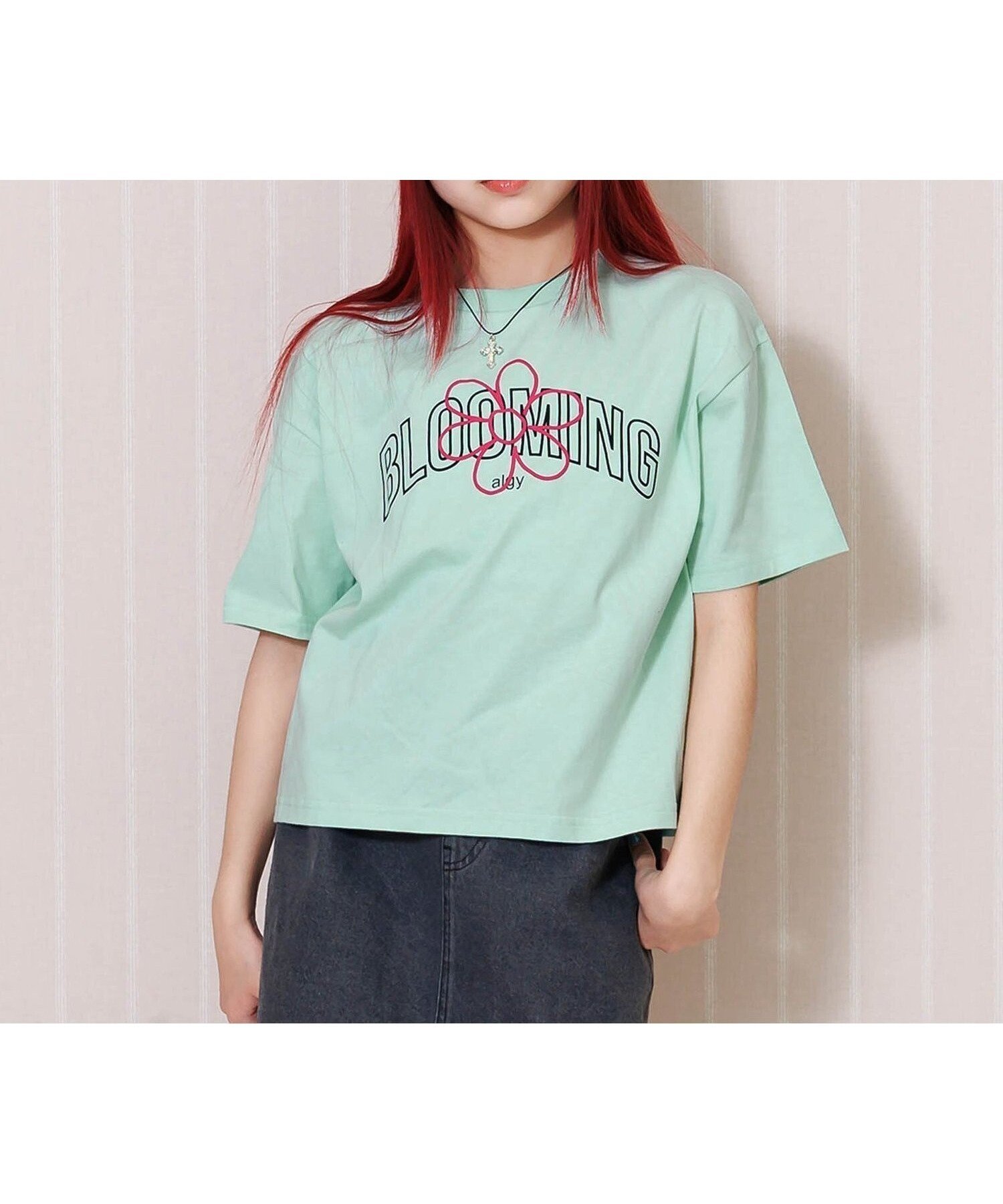 【エフオー オンラインストア/F.O.Online Store / KIDS】のアソートカラバリT2 インテリア・キッズ・メンズ・レディースファッション・服の通販 founy(ファウニー) 　ファッション　Fashion　キッズファッション　Fashion for Kids　トレンド　Trend, Trending Now　プリント　Print, Printed Pattern　リアル　Real, Realistic　半袖　Short Sleeve, Half Sleeve　ミント|ID: prp329100004988237 ipo3291000000037368738