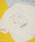 【グローバルワーク/GLOBAL WORK / KIDS】のドラえもん/ヘビロッTEE半袖/キッズ/647337 大人の最旬トレンドファッション＆コーディネート founy(ファウニー) ファッション Fashion キッズファッション Fashion for Kids おすすめ Recommended / Our Picks カラフル Colorful Design コレクション Collection, Seasonal Line シンプル Simple, Minimal デニム Denim, Jeans Material モチーフ Motif, Design Theme ワーク Workwear, Utility Style 半袖 Short Sleeve, Half Sleeve thumbnail オフ/ひみつ道具05|ID: prp329100004988271 ipo3291000000037368952