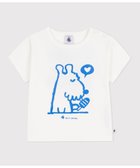 【プチバトー/PETIT BATEAU / KIDS】のドッグプリント半袖Tシャツ 大人の最旬トレンドファッション＆コーディネート founy(ファウニー) ファッション Fashion キッズファッション Fashion for Kids ギフト プレゼント Gift / Present プリント Print, Printed Pattern ベーシック Basic, Essential 半袖 Short Sleeve, Half Sleeve thumbnail オフホワイト|ID: prp329100004988293 ipo3291000000037369078