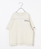 【ベイフロー/BAYFLOW / KIDS】の【Champion(チャンピオン)】別注配色ステッチT(KIDS) 大人の最旬トレンドファッション＆コーディネート founy(ファウニー) ファッション Fashion キッズファッション Fashion for Kids キャンバス Canvas, Canvas Fabric チェーン Chain, Chain Strap ニューヨーク New York, NYC Style フィット Fit, Slim Fit プリント Print, Printed Pattern 別注 Limited Edition, Custom Order リラックス Relax, Relaxed Fit thumbnail オートミール51|ID: prp329100004988334 ipo3291000000037369347