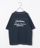 【ベイフロー/BAYFLOW / KIDS】の【Champion(チャンピオン)】別注配色ステッチT(KIDS) 大人の最旬トレンドファッション＆コーディネート founy(ファウニー) ファッション Fashion キッズファッション Fashion for Kids キャンバス Canvas, Canvas Fabric チェーン Chain, Chain Strap ニューヨーク New York, NYC Style フィット Fit, Slim Fit プリント Print, Printed Pattern 別注 Limited Edition, Custom Order リラックス Relax, Relaxed Fit thumbnail ネイビー88|ID: prp329100004988334 ipo3291000000037369348