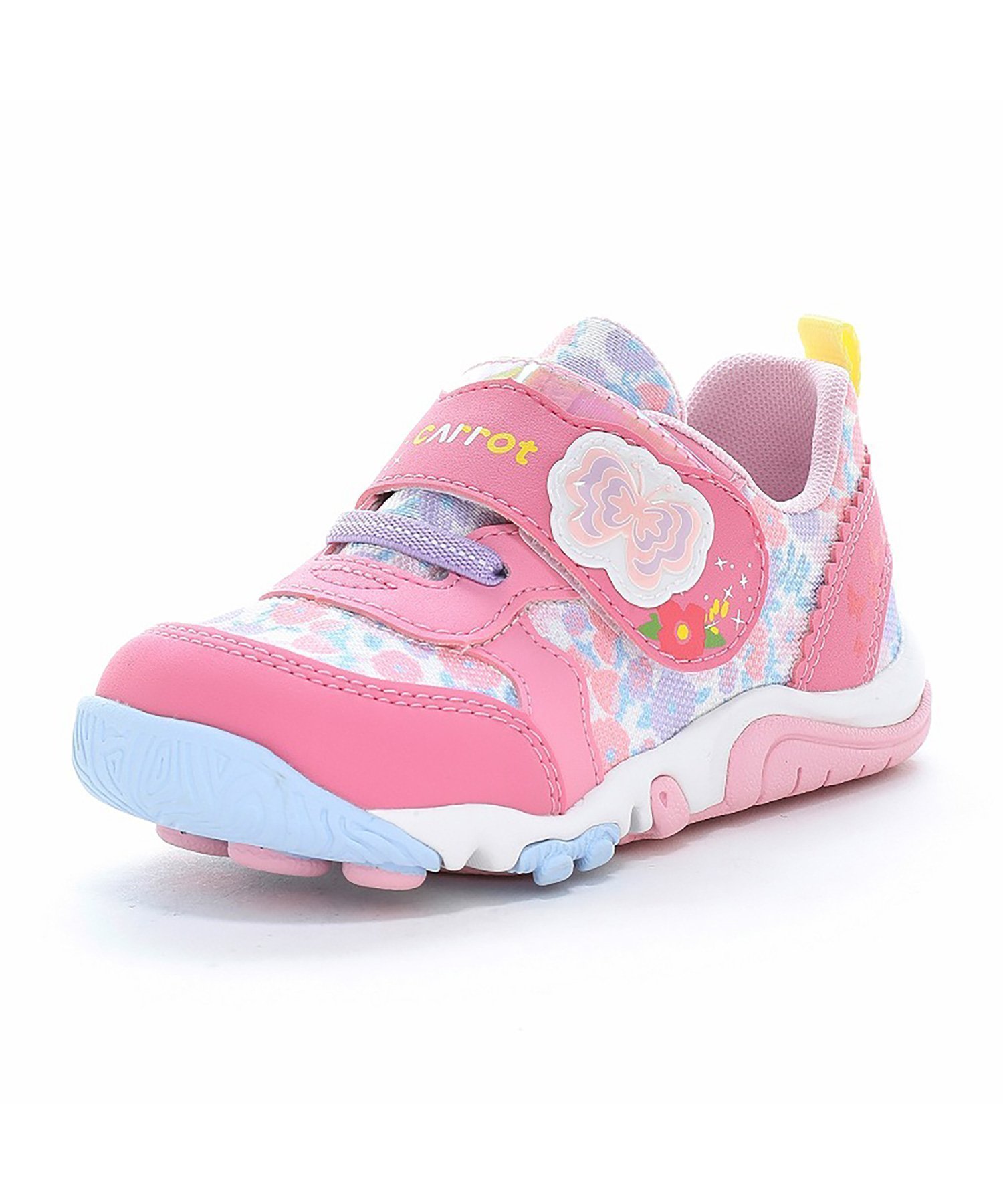 【ムーンスター/MOONSTAR / KIDS】の【MoonStar】CR C2389 ピンク 子ども靴 スニーカー 女の子 インテリア・キッズ・メンズ・レディースファッション・服の通販 founy(ファウニー) 　ファッション　Fashion　キッズファッション　Fashion for Kids　インソール　Shoe Insole　洗える　Machine Washable　抗菌　Antibacterial, Bacteria-Resistant　シューズ　Shoes, Footwear　スニーカー　Sneakers, Trainers　ボックス　Boxy, Box Shape　ピンク|ID: prp329100004988348 ipo3291000000037369427