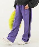 【デビロック/devirock / KIDS】の【セットアップ可能】サイドライン ワイドパンツ スウェットパンツ 25AW 大人の最旬トレンドファッション＆コーディネート founy(ファウニー) ファッション Fashion キッズファッション Fashion for Kids ボトムス Bottoms セットアップ Set-Up, Coordinated Outfit トレーナー Sweatshirt, Trainer ワイド Wide, Wide Fit おすすめ Recommended / Our Picks 2025年 2025 2025-2026秋冬・A/W Autumn/Winter 2025–26 AW25–26 thumbnail バイオレット|ID: prp329100004988360 ipo3291000000037369483