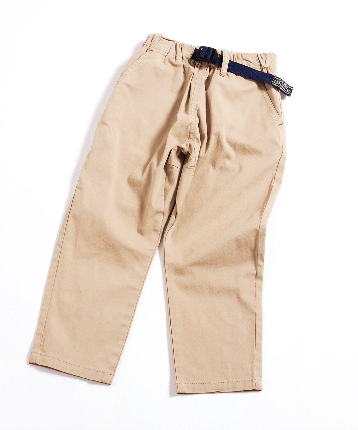 【エフオー オンラインストア/F.O.Online Store / KIDS】のストレッチクライミングパンツ 10分丈 ストレッチ インテリア・キッズ・メンズ・レディースファッション・服の通販 founy(ファウニー) 　ファッション　Fashion　キッズファッション　Fashion for Kids　ボトムス　Bottoms　ストレッチ　Stretch, Stretchy Fabric　ストレート　Straight, Straight Cut　スニーカー　Sneakers, Trainers　ツイル　Twist, Twisted Detail　ブリーチ　Bleach, Washed Finish　ボトム　Bottoms, Lower Wear　ユーズド　Used, Vintage-Look　ロング　Long, Long-Length　ワイド　Wide, Wide Fit　春　Spring　ベージュ|ID: prp329100004988397 ipo3291000000037369664