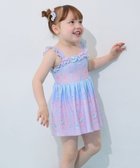 【エニー/ANY / KIDS】の【UVカット】フリルワンピース水着 大人の最旬トレンドファッション＆コーディネート founy(ファウニー) ファッション Fashion キッズファッション Fashion for Kids フリル Frill, Ruffle 水着 Swimsuit, Swimwear thumbnail レインボー×マリン[073]|ID: prp329100004988404 ipo3291000000037369696