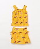 【エフオー オンラインストア/F.O.Online Store / KIDS】のシャーリングトップスとスカートボトムのセパレート水着 リンク 大人の最旬トレンドファッション＆コーディネート founy(ファウニー) ファッション Fashion キッズファッション Fashion for Kids おすすめ Recommended / Our Picks シャーリング Shirring, Ruched セパレート Separate, Two-Piece バランス Balance, Style Balance ボトム Bottoms, Lower Wear 夏 Summer 水着 Swimsuit, Swimwear thumbnail イエロー|ID: prp329100004988412 ipo3291000000037369766
