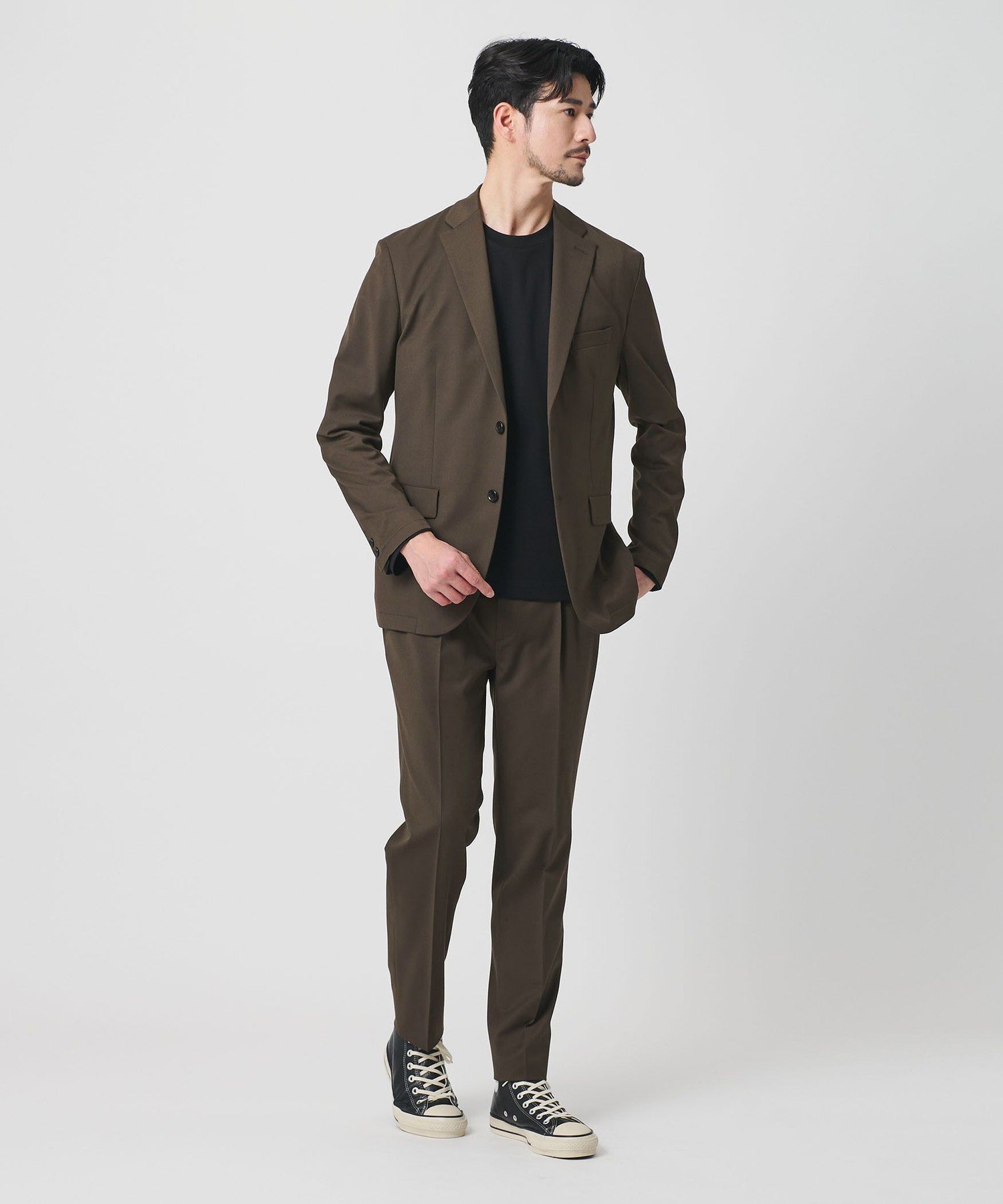 【ビューティ&ユース ユナイテッドアローズ/BEAUTY&YOUTH / UNITED ARROWS / MEN】の【WEB限定 WARDROBE SMART】TW ツイル セットアップ/ジャケット イージーパンツ 大人の最旬トレンドファッション＆コーディネート founy(ファウニー) 　ファッション　Fashion　メンズファッション　Fashion for Men　ボトムス　Bottoms　インナー　Innerwear　ウォッシャブル　Machine Washable　秋　Autumn　コイン　Coin, Coin Design　シェイプ　Shape, Slim Fit　ショルダー　Shoulder, Shoulder Strap　ジャケット　Jacket, Outerwear　ストレッチ　Stretch, Stretchy Fabric　スマート　Smart, Elegant　セットアップ　Set-Up, Coordinated Outfit　ツイル　Twist, Twisted Detail　バランス　Balance, Style Balance　ファブリック　Fabric, Textile　フィット　Fit, Slim Fit　フラップ　Flap, Flap Pocket　プリーツ　Pleats, Pleated　ポケット　Pocket, Pocket Detail　冬　Winter / This Winter　おすすめ　Recommended / Our Picks　エレガント 上品　Elegant　入学式　Entrance Ceremony　卒業式　Graduation Ceremony　 other-1|ID: prp329100004988481 ipo3291000000037370290