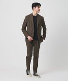 【ビューティ&ユース ユナイテッドアローズ/BEAUTY&YOUTH / UNITED ARROWS / MEN】の【WEB限定 WARDROBE SMART】TW ツイル セットアップ/ジャケット イージーパンツ 大人の最旬トレンドファッション＆コーディネート founy(ファウニー) ファッション Fashion メンズファッション Fashion for Men ボトムス Bottoms インナー Innerwear ウォッシャブル Machine Washable 秋 Autumn コイン Coin, Coin Design シェイプ Shape, Slim Fit ショルダー Shoulder, Shoulder Strap ジャケット Jacket, Outerwear ストレッチ Stretch, Stretchy Fabric スマート Smart, Elegant セットアップ Set-Up, Coordinated Outfit ツイル Twist, Twisted Detail バランス Balance, Style Balance ファブリック Fabric, Textile フィット Fit, Slim Fit フラップ Flap, Flap Pocket プリーツ Pleats, Pleated ポケット Pocket, Pocket Detail 冬 Winter / This Winter おすすめ Recommended / Our Picks エレガント 上品 Elegant 入学式 Entrance Ceremony 卒業式 Graduation Ceremony thumbnail DK.BROWN|ID: prp329100004988481 ipo3291000000037370291