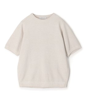 【トゥモローランド/TOMORROWLAND / MEN】のTOMORROWLAND tricot コットンリネン クルーネックプルオーバーニット 大人の最旬トレンドファッション＆コーディネート founy(ファウニー) ファッション Fashion メンズファッション Fashion for Men トップス・カットソー Cut & Sew Tops ニット・セーター / 定番トップス Knit Tops & Sweaters シンプル Simple, Minimal リネン Linen, Linen Fabric 半袖 Short Sleeve, Half Sleeve |ID:prp329100004988486