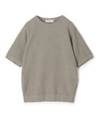 【トゥモローランド/TOMORROWLAND / MEN】のTOMORROWLAND tricot コットンリネン クルーネックプルオーバーニット 大人の最旬トレンドファッション＆コーディネート founy(ファウニー) ファッション Fashion メンズファッション Fashion for Men トップス・カットソー Cut & Sew Tops ニット・セーター / 定番トップス Knit Tops & Sweaters シンプル Simple, Minimal リネン Linen, Linen Fabric 半袖 Short Sleeve, Half Sleeve thumbnail 15 ライトグレー|ID: prp329100004988486 ipo3291000000037370315