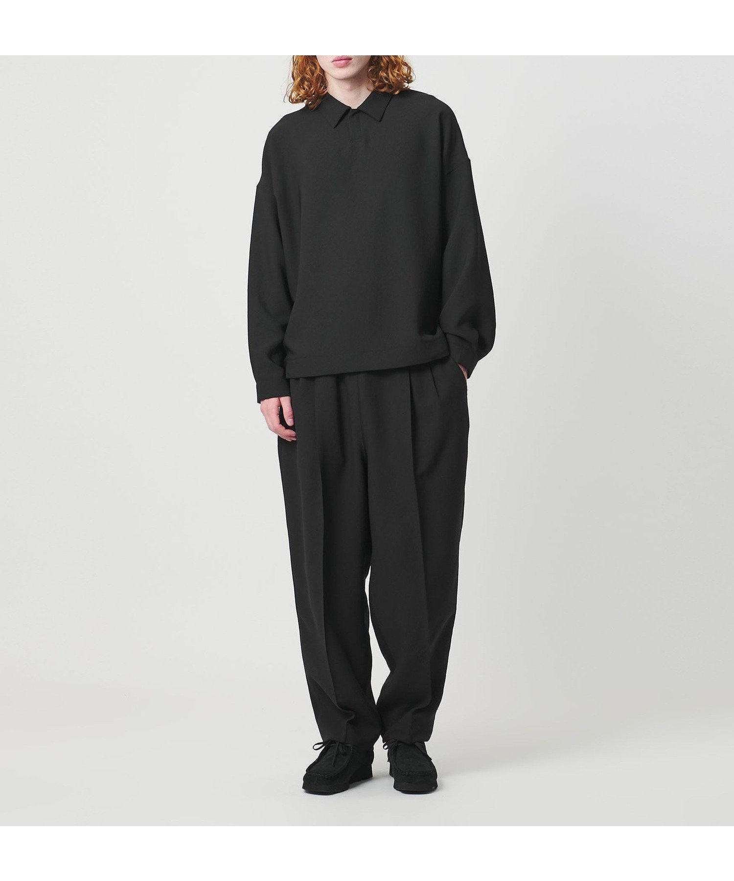 【ユナイテッドアローズ/UNITED ARROWS / MEN】のD.O UNITED ARROWS BY DAISUKE OBANA I CR 2P WD/TPD PANTS BLACK 26SS/ワイドパンツ 大人の最旬トレンドファッション＆コーディネート founy(ファウニー) 　ファッション　Fashion　メンズファッション　Fashion for Men　ボトムス　Bottoms　エレガント 上品　Elegant　カーディガン　Cardigan, Knitwear　コレクション　Collection, Seasonal Line　スラックス　Slacks, Dress Pants　セットアップ　Set-Up, Coordinated Outfit　ドローコード　Drawcord, Drawstring Cord　定番　Standard, Basic Item　フィット　Fit, Slim Fit　フロント　Front, Front Design　プリーツ　Pleats, Pleated　ポロシャツ　Polo Shirt, Collared Tee　ルーズ　Loose, Oversized　ワイド　Wide, Wide Fit　おすすめ　Recommended / Our Picks　2026年　2026　2026春夏・S/S　Spring/Summer 2026 SS26　 other-1|ID: prp329100004988489 ipo3291000000037370327
