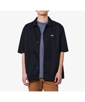 【ラコステ/LACOSTE / MEN】のシルクブレンドオープンカラーシャツ 大人の最旬トレンドファッション＆コーディネート founy(ファウニー) ファッション Fashion メンズファッション Fashion for Men シルク Silk, 100% Silk シンプル Simple, Minimal ツイル Twist, Twisted Detail フィット Fit, Slim Fit ベーシック Basic, Essential リラックス Relax, Relaxed Fit エレガント 上品 Elegant 夏 Summer |ID:prp329100004988557
